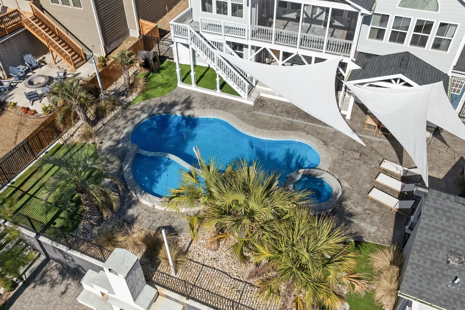 concrete pool deck pearland tx